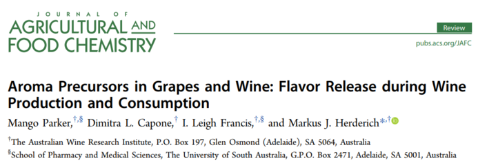 葡萄酒风味前体物质（葡萄原料中）检测工艺