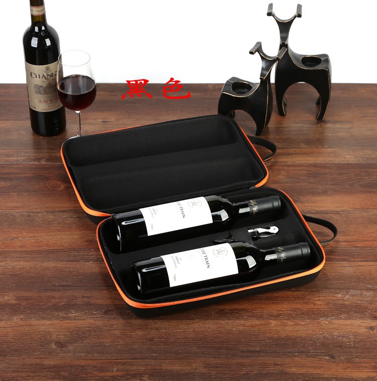 葡萄酒礼盒包装（内衬防震 / 外观设计）工艺